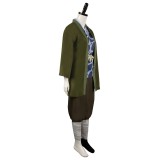Delicious in Dungeon Izutsumi Women Green Suit Cosplay Costume Halloween Carnival Outfit