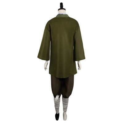 Delicious in Dungeon Izutsumi Women Green Suit Cosplay Costume Halloween Carnival Outfit