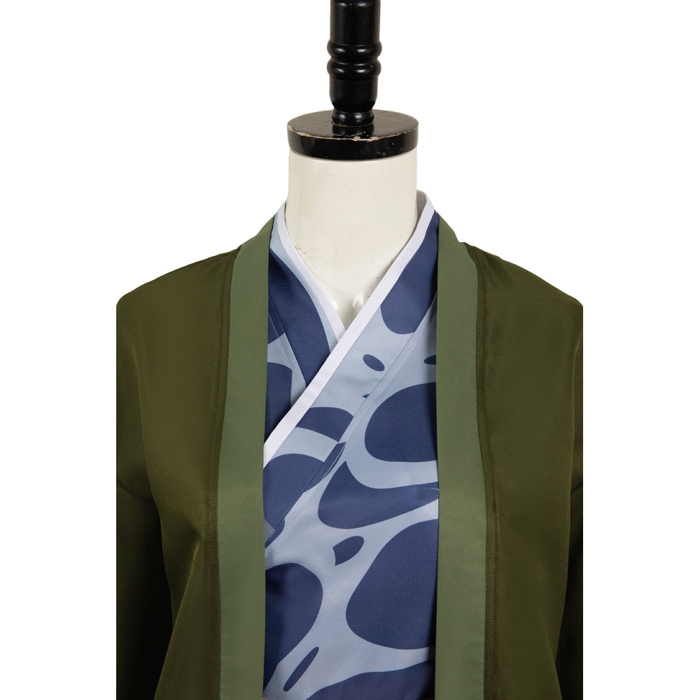 Delicious in Dungeon Izutsumi Women Green Suit Cosplay Costume Halloween Carnival Outfit