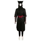 Delicious in Dungeon Izutsumi Black Suit Cosplay Costume Halloween Carnival Outfit