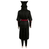 Delicious in Dungeon Izutsumi Black Suit Cosplay Costume Halloween Carnival Outfit