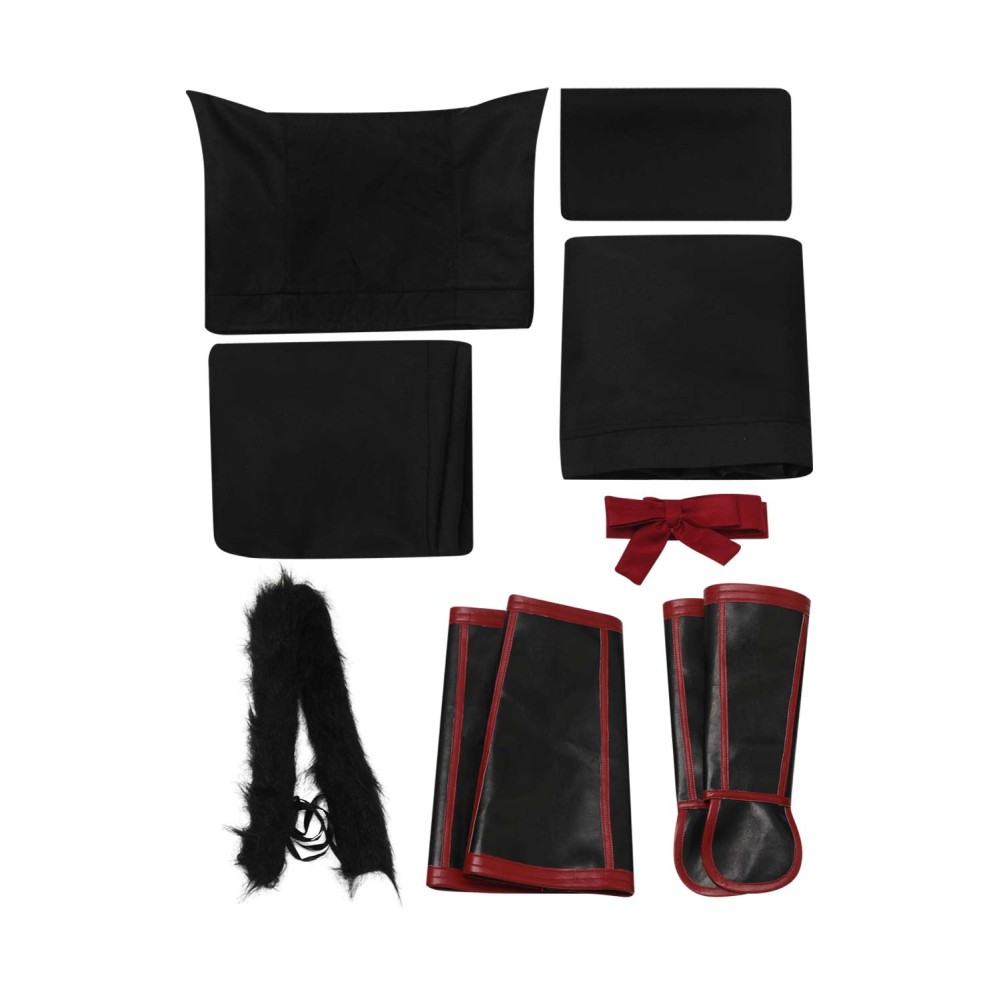 Delicious in Dungeon Izutsumi Black Suit Cosplay Costume Halloween Carnival Outfit