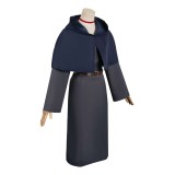 Delicious in Dungeon Falin Touden Dark Blue School Uniform Suit Cosplay Costume Halloween Carnival Outfit