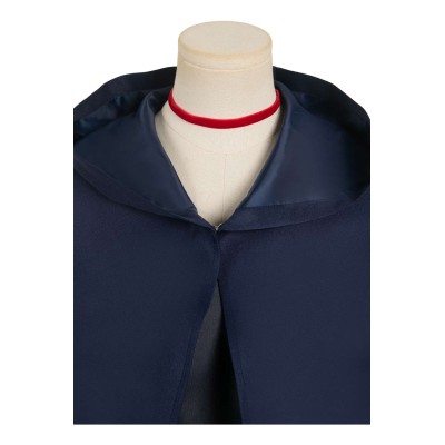 Delicious in Dungeon Falin Touden Dark Blue School Uniform Suit Cosplay Costume Halloween Carnival Outfit