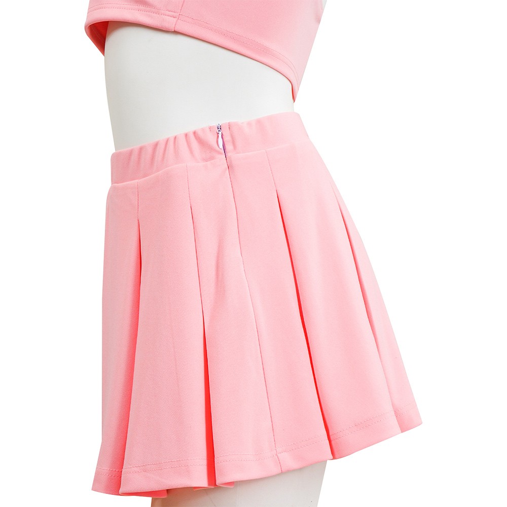 Death Note Misa Amane Women Pink Skirt Cosplay Costume Halloween Carnival Outfit