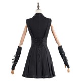 Death Note Misa Amane Women Black Goth Girl Skirt Party Cosplay Costume Halloween Carnival Outfit