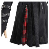 Death Note Misa Amane Women Black Goth Girl Skirt Party Cosplay Costume Halloween Carnival Outfit
