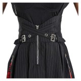 Death Note Misa Amane Women Black Goth Girl Skirt Party Cosplay Costume Halloween Carnival Outfit