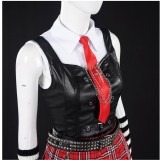 Death Note Misa Amane Skirt Top Goth Party Cosplay Costume Halloween Carnival Outfit