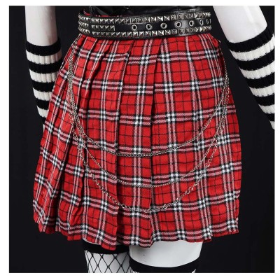 Death Note Misa Amane Skirt Top Goth Party Cosplay Costume Halloween Carnival Outfit
