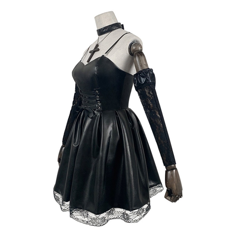 Death Note Misa Amane Dress Full Set Suit Cosplay Costume Halloween Carnival Outfit
