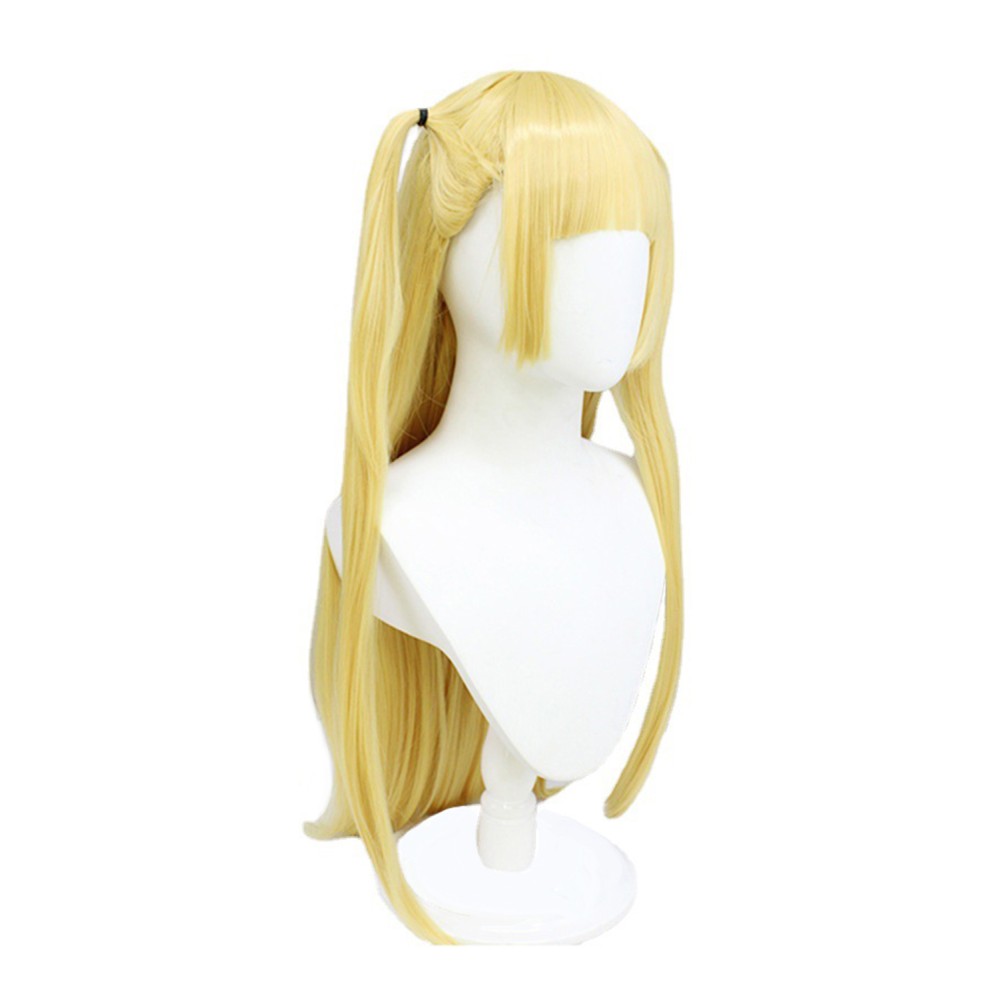 Death Note Misa Amane Wig Heat Resistant Synthetic Hair Accessories Cosplay Costume Halloween Carnival