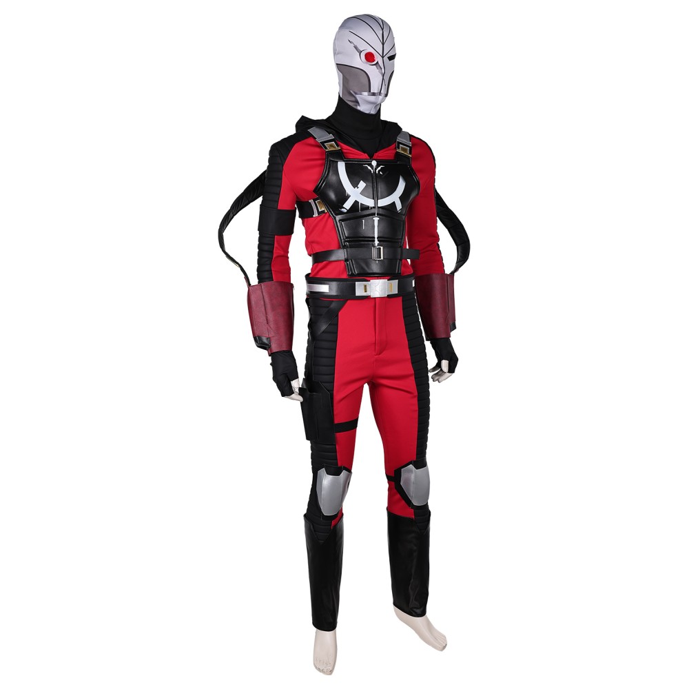 Deadshot Floyd Lawton Suit Cosplay Costume Halloween Carnival Outfit