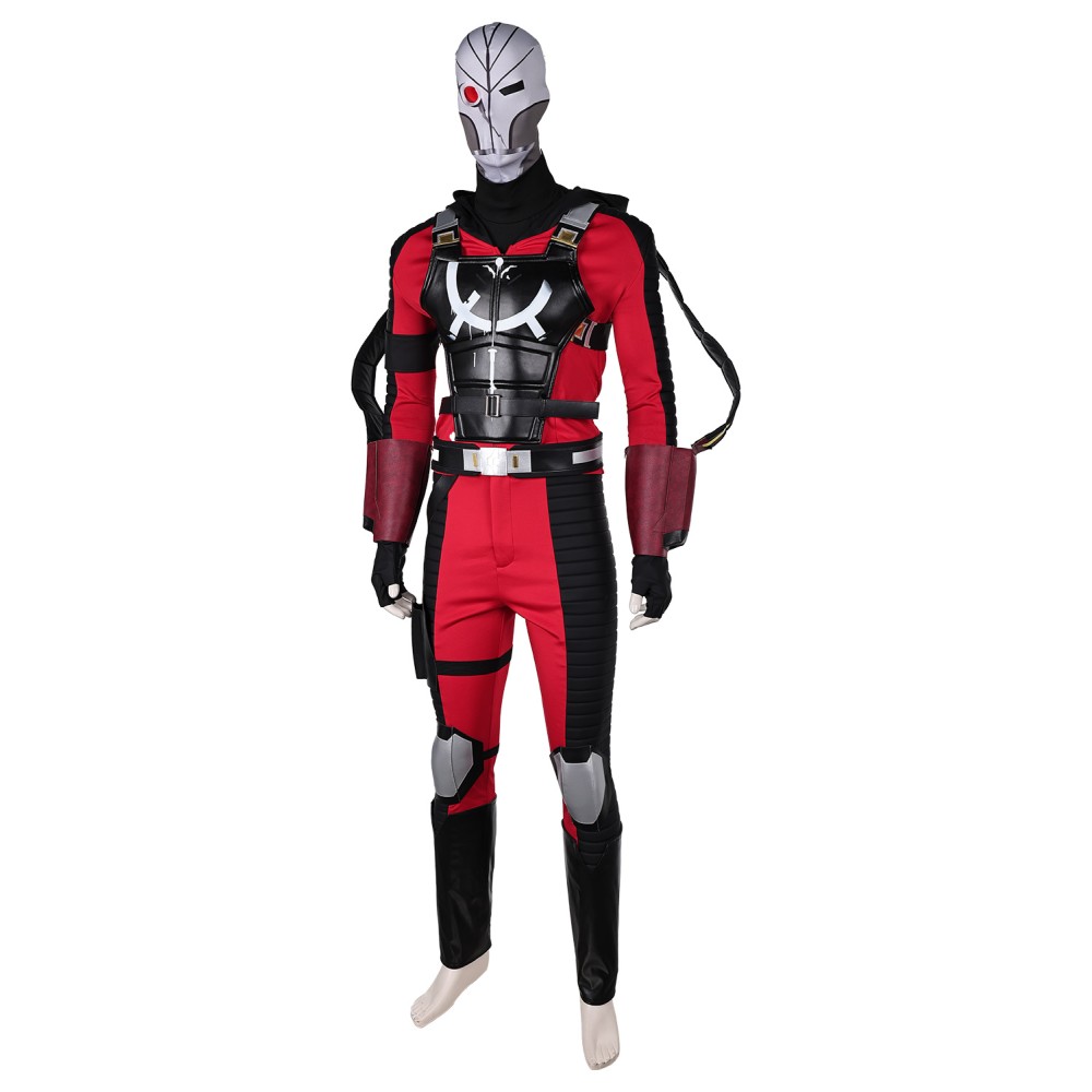 Deadshot Floyd Lawton Suit Cosplay Costume Halloween Carnival Outfit
