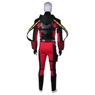 Deadshot Floyd Lawton Suit Cosplay Costume Halloween Carnival Outfit