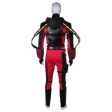 Deadshot Floyd Lawton Suit Cosplay Costume Halloween Carnival Outfit