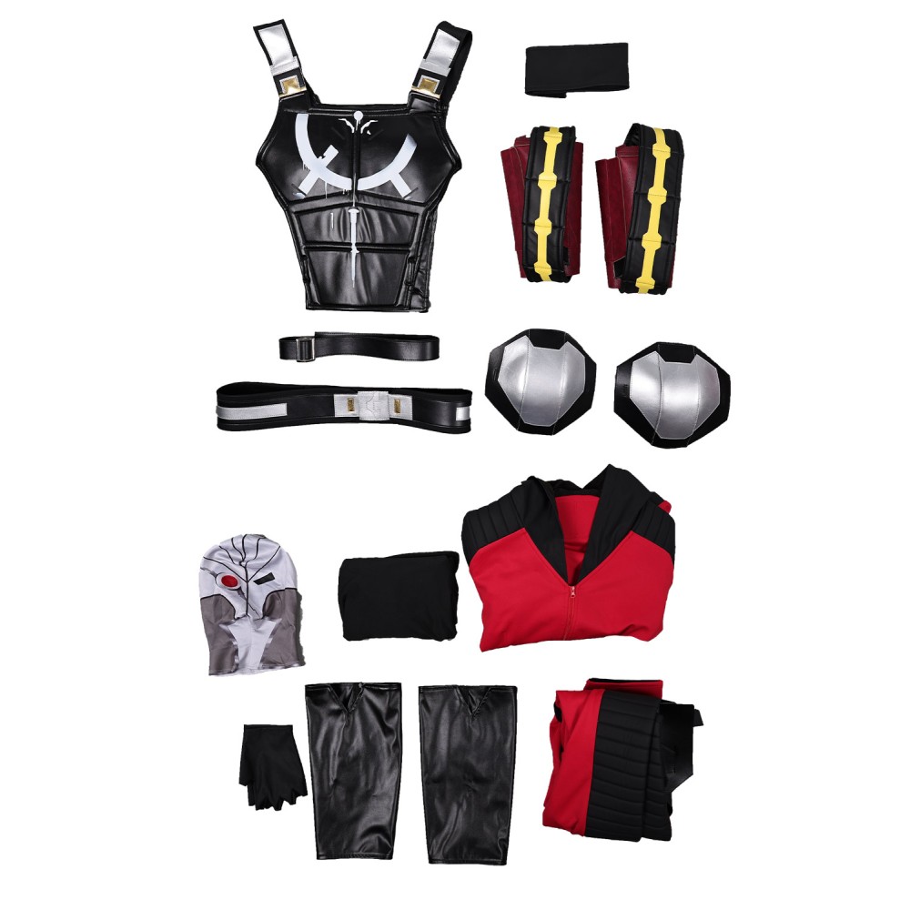 Deadshot Floyd Lawton Suit Cosplay Costume Halloween Carnival Outfit