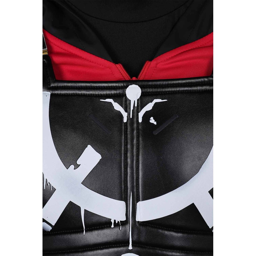 Deadshot Floyd Lawton Suit Cosplay Costume Halloween Carnival Outfit
