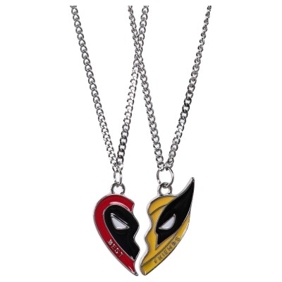 DP Broken Heart Necklace Props Cosplay Costume Halloween Carnival