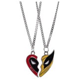 DP Broken Heart Necklace Props Cosplay Costume Halloween Carnival