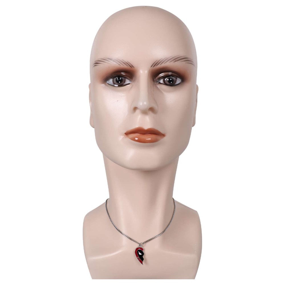 DP Broken Heart Necklace Props Cosplay Costume Halloween Carnival