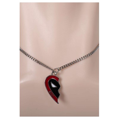 DP Broken Heart Necklace Props Cosplay Costume Halloween Carnival