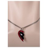 DP Broken Heart Necklace Props Cosplay Costume Halloween Carnival