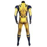 DP 3 Wolverine James Howlett Long Sleeve Jumpsuit Suit Cosplay Costume Halloween Carnival Outfit