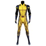 DP 3 Wolverine James Howlett Sleeveless Jumpsuit Suit Cosplay Costume Halloween Carnival Outfit