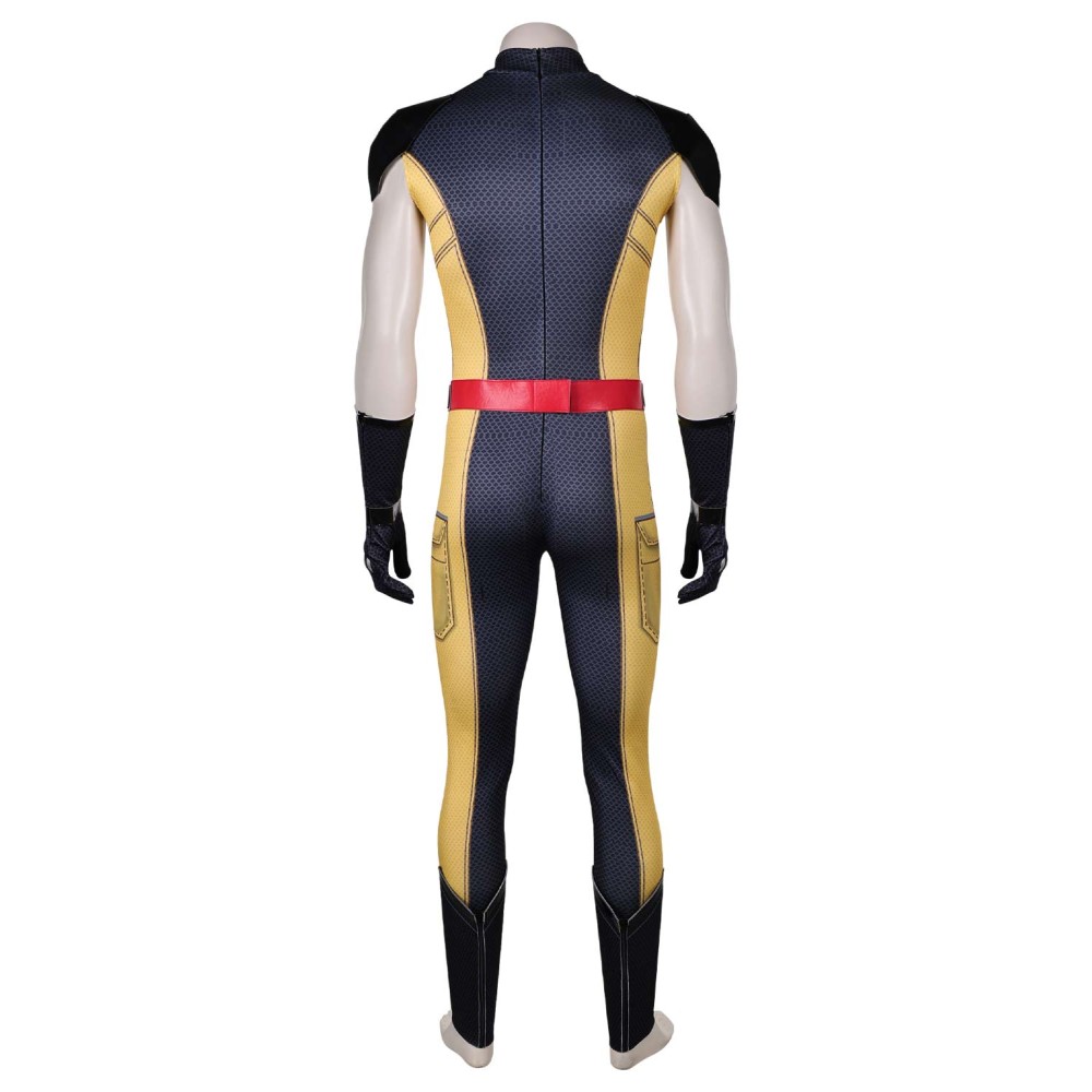 DP Wolverine Black Suit Cosplay Costume Halloween Carnival Outfit