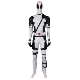 DP Wade Wilson X-Force White Variants Suit Cosplay Costume Halloween Carnival Outfit