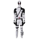 DP Wade Wilson X-Force White Variants Suit Cosplay Costume Halloween Carnival Outfit
