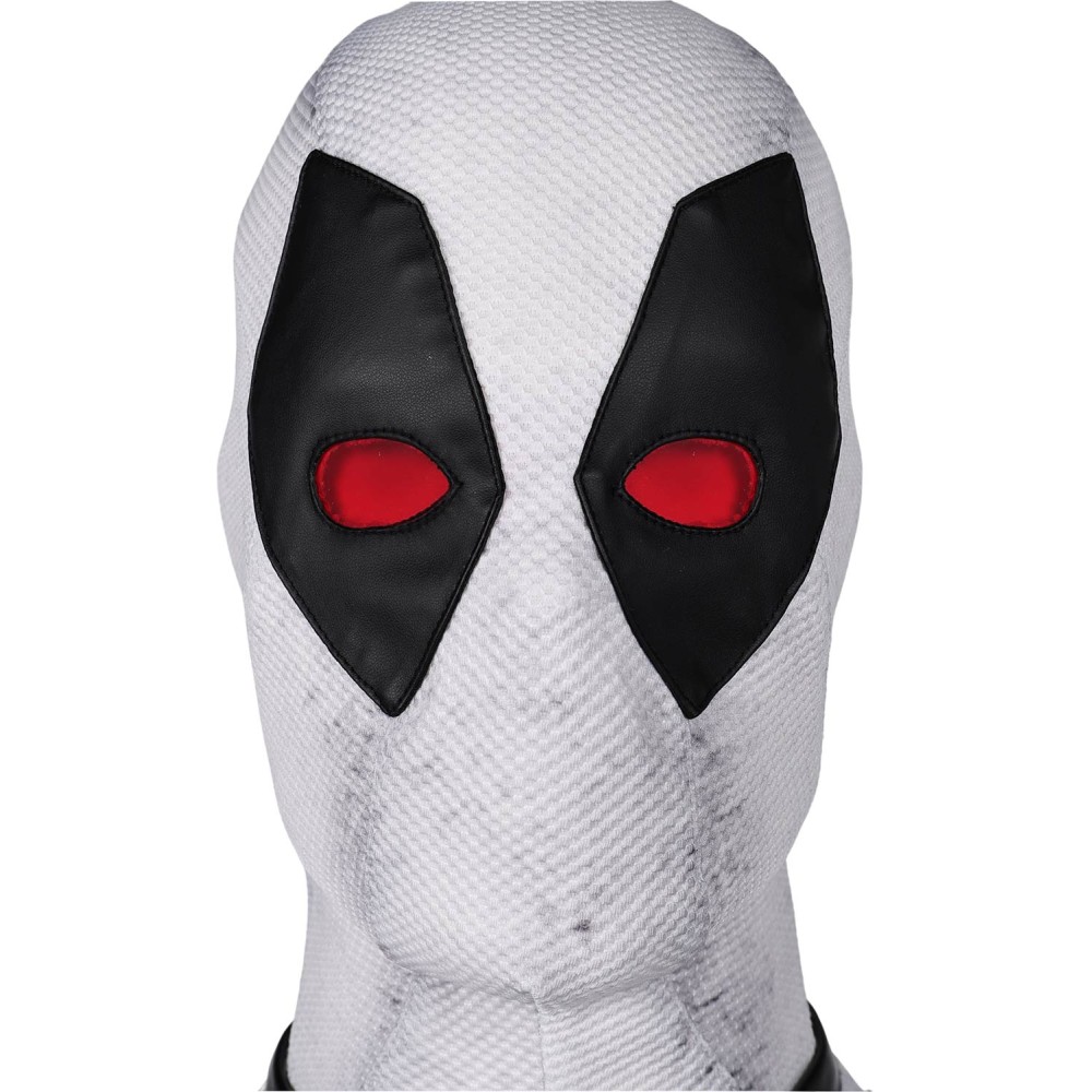 DP Wade Wilson X-Force White Variants Suit Cosplay Costume Halloween Carnival Outfit