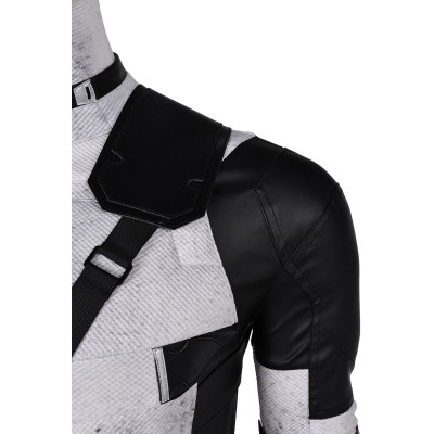 DP Wade Wilson X-Force White Variants Suit Cosplay Costume Halloween Carnival Outfit