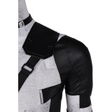 DP Wade Wilson X-Force White Variants Suit Cosplay Costume Halloween Carnival Outfit