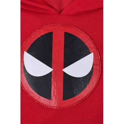 DP Wade Wilson Kids Children Hoodie Set Suit Cosplay Costume Halloween Carnival Outfit