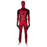 DP Wade Wilson Jumpsuit Full Set Suit Cosplay Costume Halloween Carnival Outfit