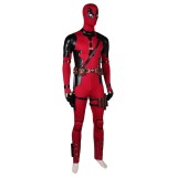 DP Wade Wilson Jumpsuit Full Set Suit Cosplay Costume Halloween Carnival Outfit