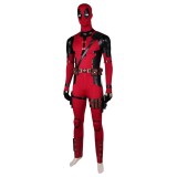 DP Wade Wilson Jumpsuit Full Set Suit Cosplay Costume Halloween Carnival Outfit