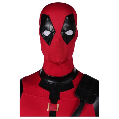 DP Wade Wilson Jumpsuit Full Set Suit Cosplay Costume Halloween Carnival Outfit