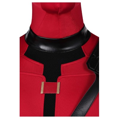 DP Wade Wilson Jumpsuit Full Set Suit Cosplay Costume Halloween Carnival Outfit