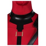 DP Wade Wilson Jumpsuit Full Set Suit Cosplay Costume Halloween Carnival Outfit
