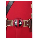 DP Wade Wilson Jumpsuit Full Set Suit Cosplay Costume Halloween Carnival Outfit