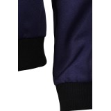 DP Logan Blue Coat Suit Cosplay Costume Halloween Carnival Outfit