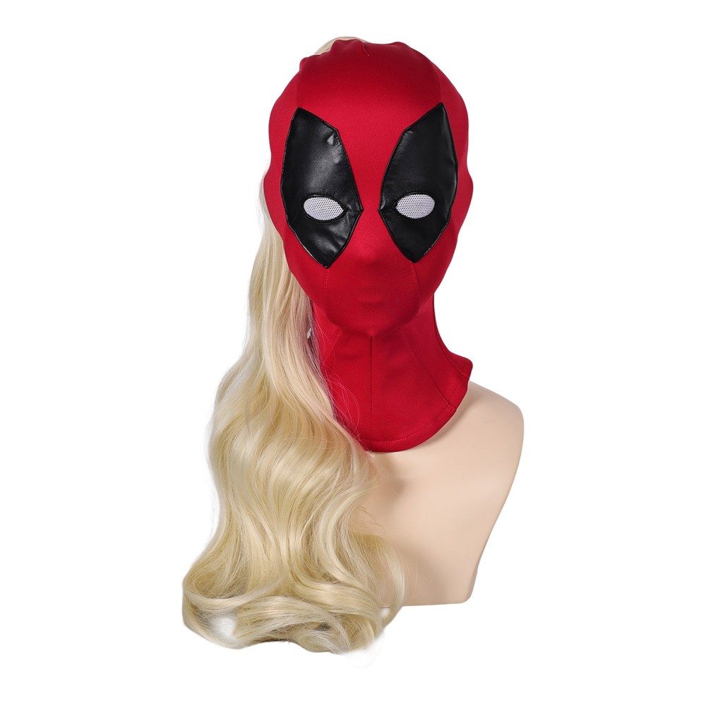 DP Ladypool Variants Wig Headgear Set Accessories Cosplay Costume Halloween Carnival