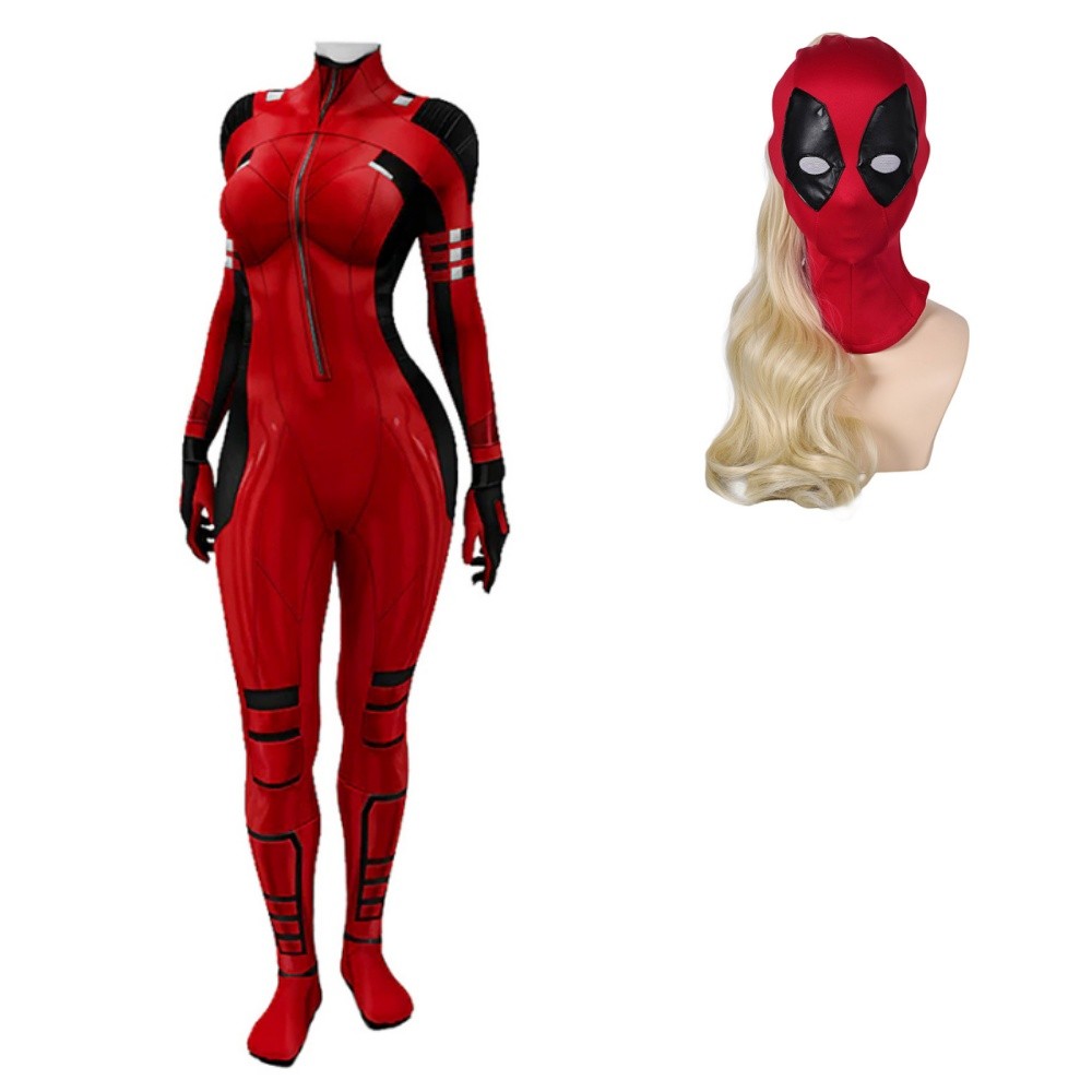 DP Lady DP Lycra Jumpsuit Suit Cosplay Costume Halloween Carnival Outfit