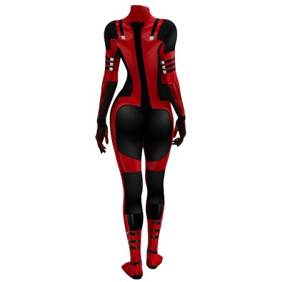 DP Lady DP Lycra Jumpsuit Suit Cosplay Costume Halloween Carnival Outfit