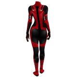 DP Lady DP Lycra Jumpsuit Suit Cosplay Costume Halloween Carnival Outfit
