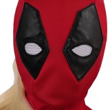 DP Kids Children Ladypool Headgear Wig Set Accessories Cosplay Costume Halloween Carnival