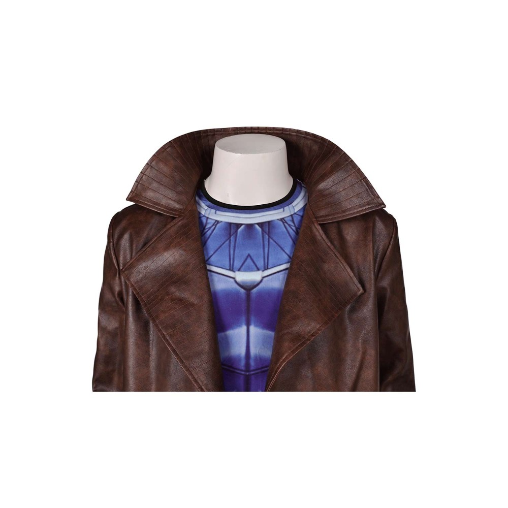 Gambit Remy Etienne LeBeau Suit Cosplay Costume Halloween Carnival Outfit